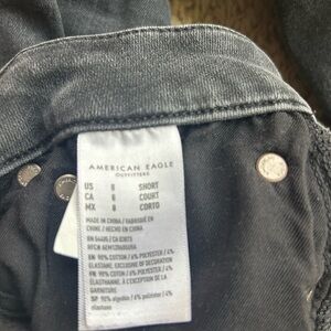 American Eagle light black jeans